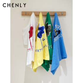 尘衣｜25春夏贸易公司订单太阳花落肩无袖短袖