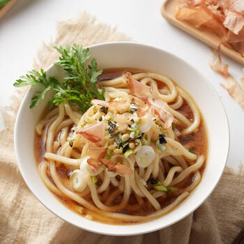 圃美多鲣鱼乌冬汤面2人份 469g  面条  早餐开学季 商品图3