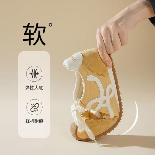 ZHR则则阿甘鞋女2025夏季透气休闲百搭运动鞋内增高小白鞋女 商品图3