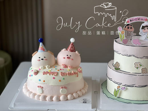 猪猪君蛋糕 商品图0