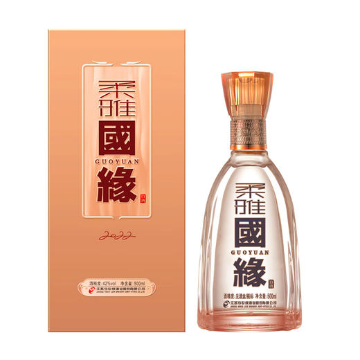 今世缘 柔雅国缘 42度500ml 商品图0