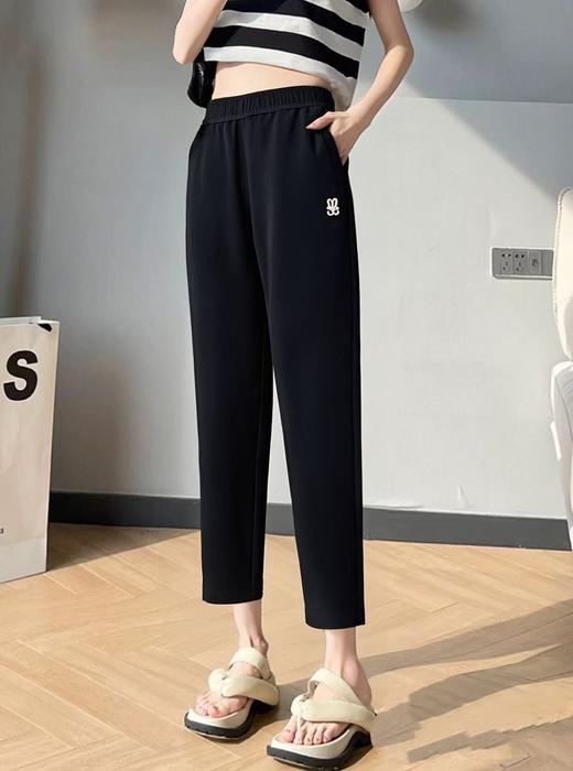 7.30秒杀~NO退【超值特卖】小兔子刺绣夏季九分休闲裤-喜出 商品图0