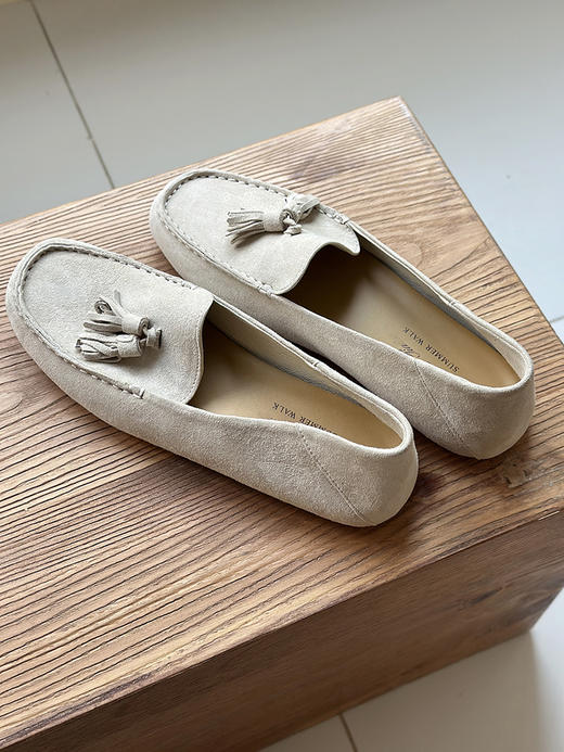 现货 THS-限时 LP家 羊京皮女士莫卡辛鞋 吊饰流苏配饰乐福鞋 3色 BZ1255 商品图8