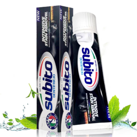 【CS】舒比拓 爽百白牙膏100g 去滞美白牙膏 正品