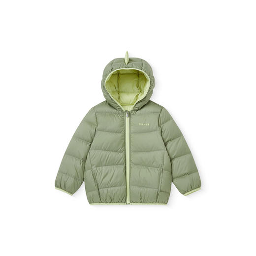 英氏儿童羽绒服秋冬保暖户外男童羽绒外套防寒连帽羽绒服新款超韧绒 商品图4