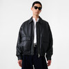 STUDIO NICHOLSON JACKETS LEATHER BOMBER 男装廓形羊皮空军夹克 商品缩略图0