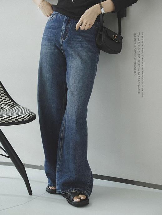 3种长度可选⚠️舒服到飞起❗M*CO同款【重工水洗 直筒牛仔裤】品牌尾单捡漏牛货！！官网售价500➕开团秒  ✅高含72.8%土耳其进口棉混纺面料，柔软舒适又有挺括感 商品图3