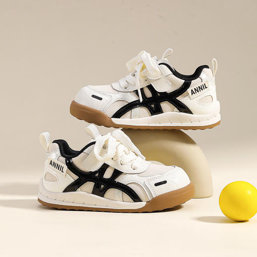 ANNIL/安奈儿男女童秋季新款时尚休闲鞋HM5305539 商品图1