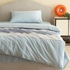 【全棉学生三件套-格影-静澜】（适合1.2米以内床）SCHIESSER舒雅生活舒雅生活学生三件套- 面料：100%棉被套150*200床单160*230  11010169/68 商品缩略图6