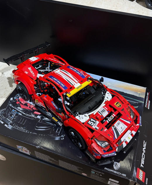 原单版本法拉利488模型积木072804 商品图3