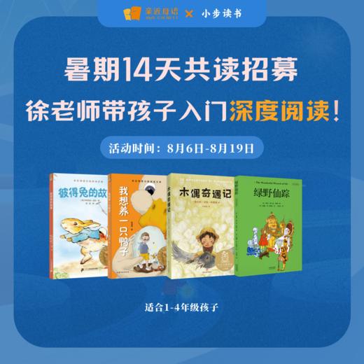 【第一期】暑期共读招募，徐老师带孩子入门深度阅读 商品图3