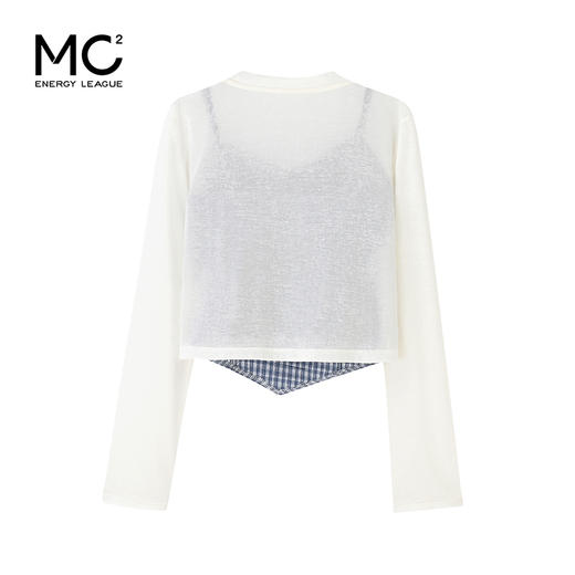 女装外披配格子吊带两件套-11093C5231001 商品图4