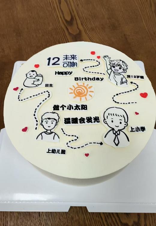 「节日蛋糕」成长系列蛋糕-成长.印记 商品图0
