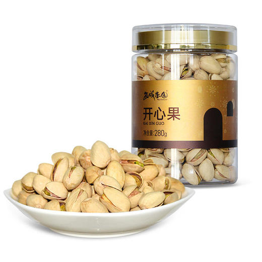 西域果园·新疆原色开心果280g（罐装） 香脆果仁、满口酥脆 商品图0