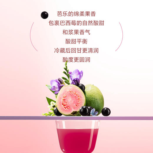 【自营】光合植造粉颜瓶芭乐巴西梅果蔬汁310ml*6瓶一提装 商品图5