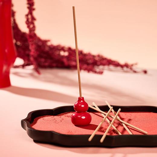 大英博物馆东方梦境系列无火香薰蜡烛线香礼盒-富贵花开 商品图3