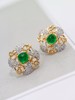 1.5ct糖塔祖母绿耳钉 商品缩略图2