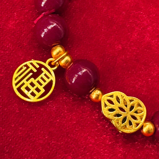 福禄双全朱砂手串 带证书 商品图6