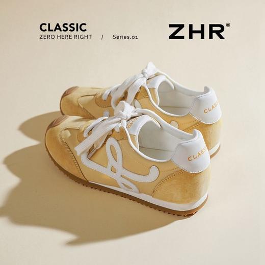 ZHR则则阿甘鞋女2025夏季透气休闲百搭运动鞋内增高小白鞋女 商品图7