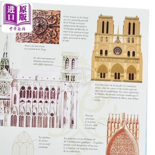 【中商原版】【法文版】巴黎圣母院立体书 2024年法文版 Notre Dame de Paris Version francaise 法文原版 David Hawcock 商品图2