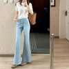 「自」全新升级【铂金会员183/天猫239/差价56】(04037)洛诗琳莱赛尔夏季薄款牛仔裤2025夏季新款直筒显瘦微喇裤 商品缩略图1