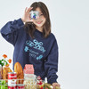 棵初2025年秋季新款亲子中大女童圆领卫衣宽松长袖蝴蝶结印花上衣 商品缩略图4