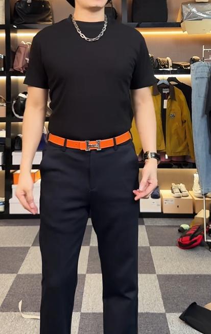 纯色西装休闲长裤 商品图0