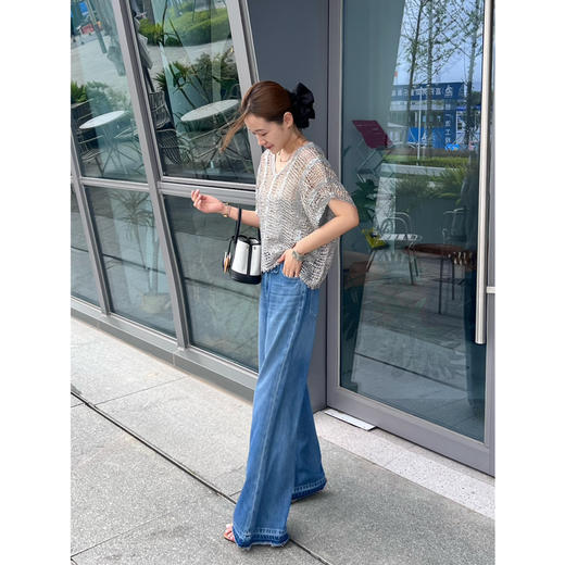 2507504    真丝亚麻+珠片 美衣 商品图3