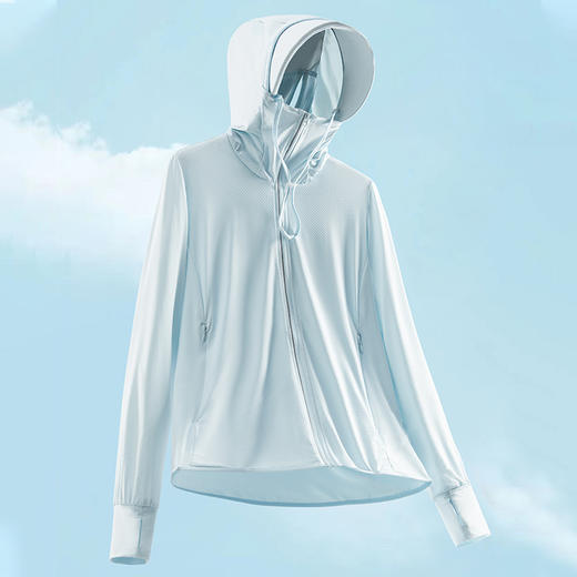 雀说某库同款UPF50+防晒衣女夏季防紫外线轻薄透气防晒外套男钓鱼衣服AL9108S 商品图12