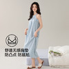 雀说吊带睡裙女睡衣带胸垫性感家居服夏季无袖长裙云朵棉宽松连衣裙AL22006 商品缩略图6