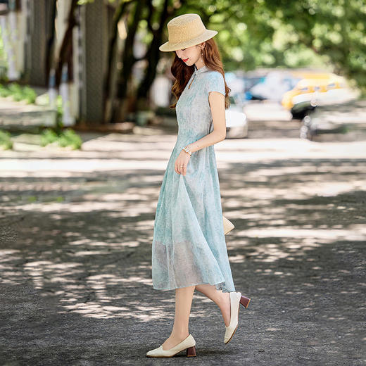 【预售3天】PY 新中式气质连衣裙 &122756 商品图2