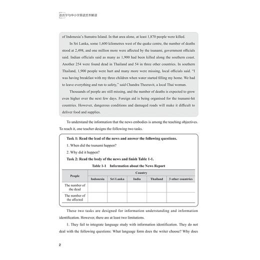 语言学与中小学英语文本解读/浙江省普通高校“十三五”新形态教材/语言学与中小学英语教学系列教程/柴改/赵伐主编/浙江大学出版社 商品图2