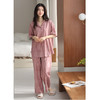 雀说柔软棉睡衣女士夏季薄款凉感纯棉短袖长裤新款夏天家居服套装AL4428 商品缩略图3