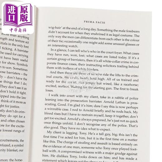 预售 【中商原版】初步证据 初步举证 平装 Prima Facie 英文原版 Suzie Miller 权力 父权制和道德的分歧 现代小说 流行小说 商品图10