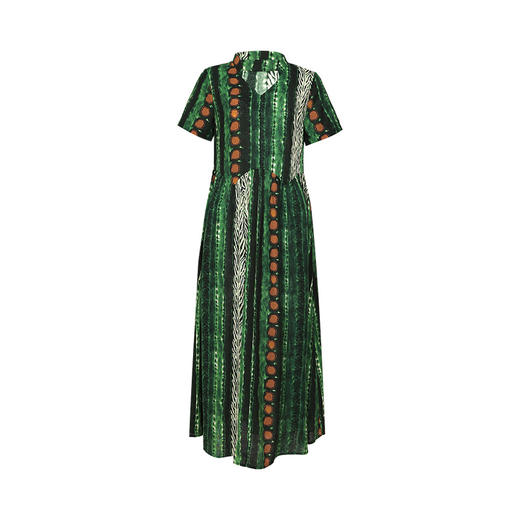 月沉钩民族风连衣裙 | 绿色沉稳清雅感 | 现货加急发 商品图5