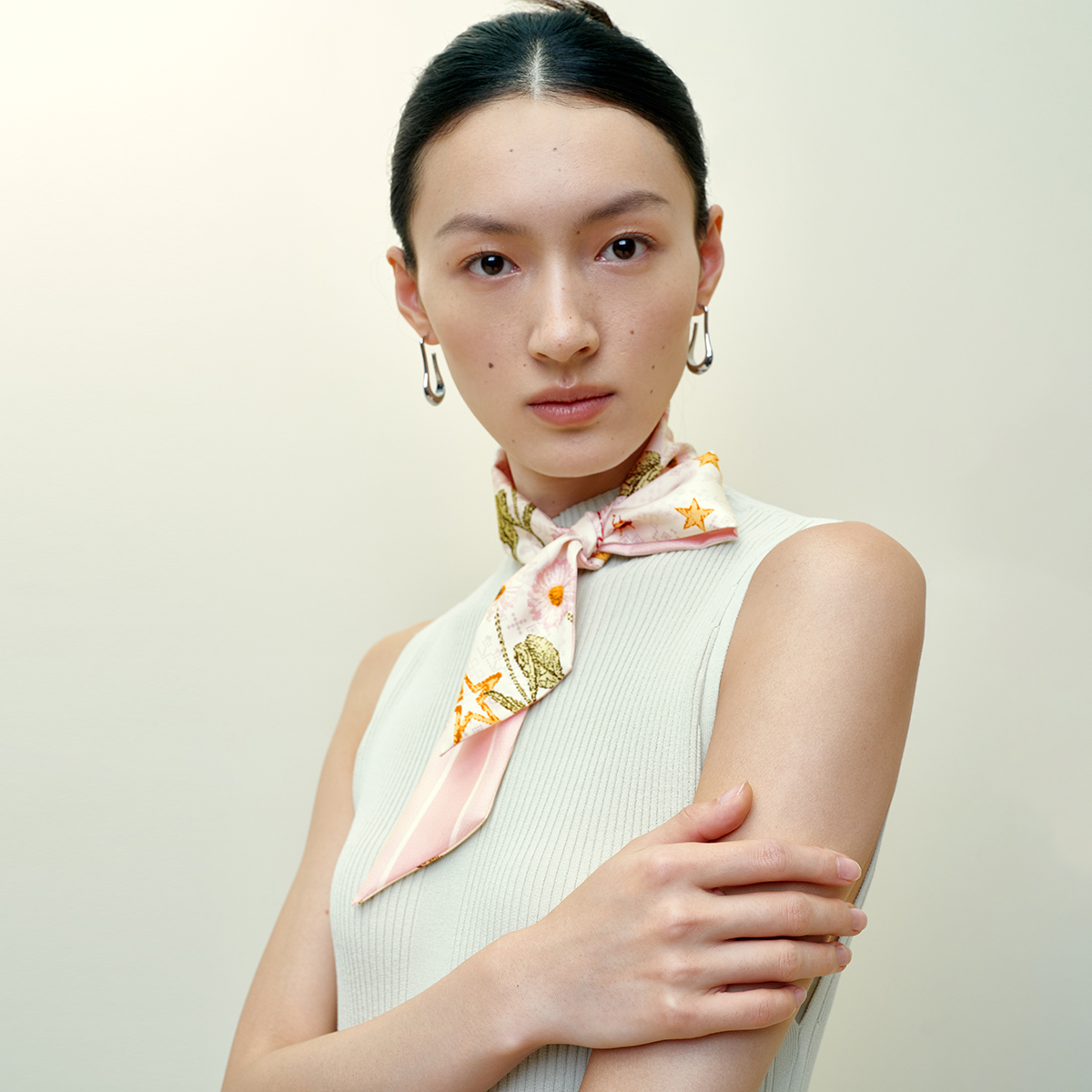 凤凰之家“星辰与花”斜巾