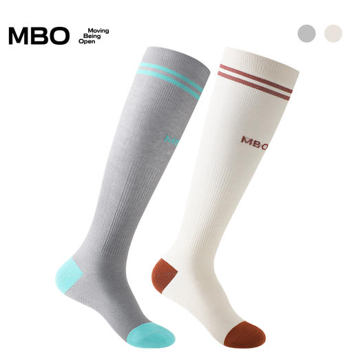 MBO女款压缩长筒袜AS40长筒压缩袜25年新款 商品图2