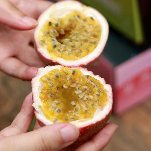 【爽甜直接吃！】苮食金都3号百香果 九甜一酸黄金比例 果香浓郁 生态种植 商品图9