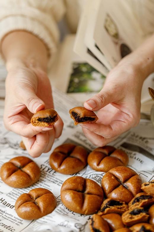 解馋又养生❗低至19.9/袋💰【朴食有方·三蒸枣沙饼】一口酥脆绵香，枣香浓郁，甜而不腻！ 商品图5