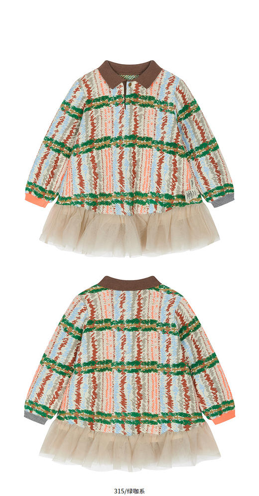 jnby   25年秋款  长袖毛衫连衣裙  YP8G10820 商品图7