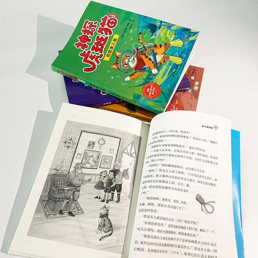 《神探虎斑猫》第一辑（全4册）：《智斗喜鹊帮》《王冠保卫战》《勇闯黄金城》《营救美人鱼》 商品图13