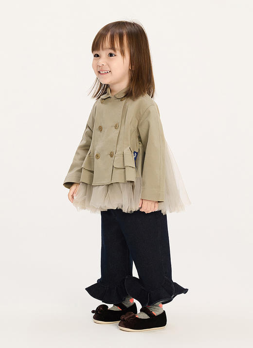 jnby   25年秋款  长款风衣  YP8911160 商品图7