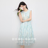 【专属特价】熙世界渐变晕染无袖背心连衣裙女2025夏日法式度假风圆领仙女裙子 商品缩略图2