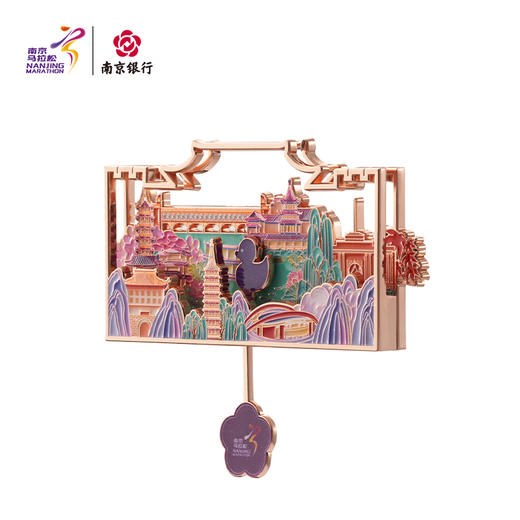 汇跑（HUIPAO）2025 南京马拉松绝摆鸭冰箱贴 商品图3