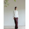 牧衣游 22姆米净色真丝衬衫新款轻薄垂感文艺极简新中式上衣 忆尔 商品缩略图2