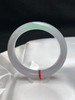 620634，56圈口，冰飘绿正圈平安镯，白底飘甜绿花，种水好，清爽秀气 商品缩略图0
