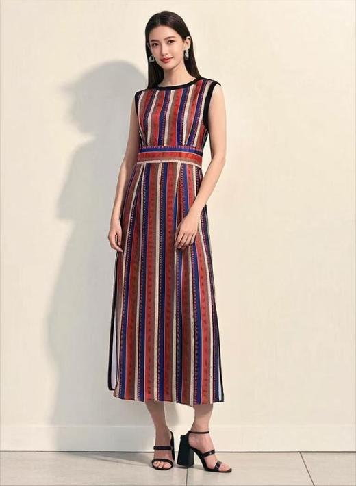 7.30秒杀~NO退【超值特卖】（加长裙）顺滑雪纺欧美风连衣裙-喜出 商品图0