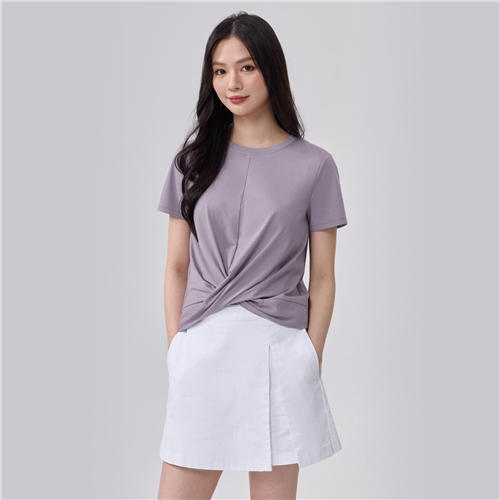 佐丹奴女装商场同款【冰冰系列】【sorona】弹力保型面料针织T恤05325215 商品图1