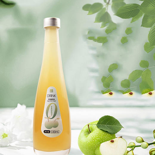 【全0原浆苹果醋】上水井原浆苹果醋330ml起配料干净多规格 商品图4