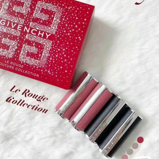 【女神节大促 限时特惠】GIVENCHY纪梵希口红四件套臻选礼盒1.5g*4支「内含：粉丝绒N37+粉丝绒N17+小羊皮N37+小羊皮N116」 商品图8